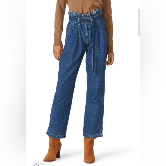 Polo Ralph Lauren Indigo Paperbag Jeans - Picture 2 of 5